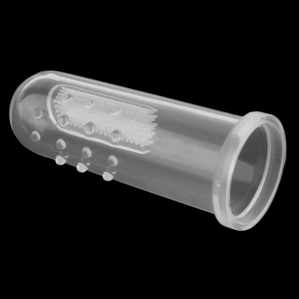 Baby Kids Silicone Finger Toothbrush Children Teeth Clear Gum Brush Infant Deciduous Tooth Brush Massage Children's Tooth Brush