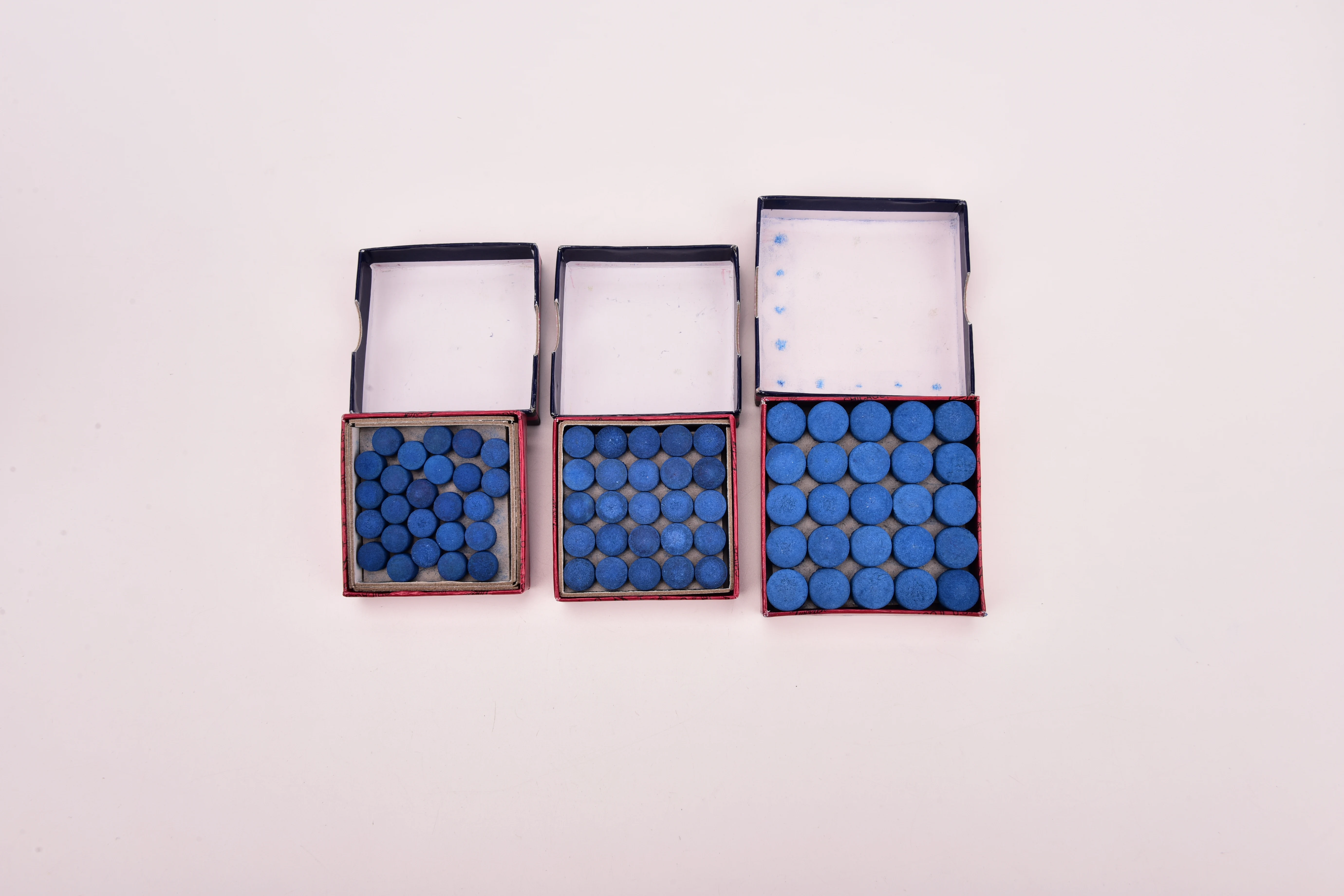

1pack/50pcs 9mm 10mm 13mm Glue-on Pool Billiards Snooker Cue Tips