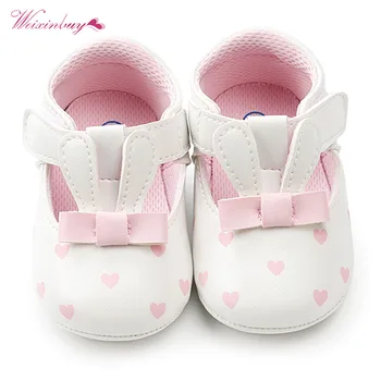 

Baby Girl Shoes Spring Autumn Cute Infant PU Leather Soft Soled Shoes Baby Moccasins First Walkers 0-18M