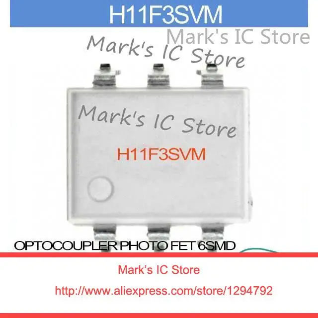 H11F3SVM OPTOCOUPLER PHOTO FET 6SMD H11F3SV 11F H11F3 11F3 H11F 11F3S