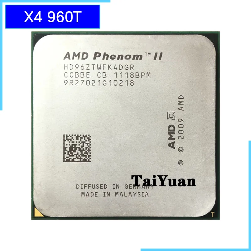 Четырехъядерный процессор AMD Phenom II X4 960T 3 0 ГГц разъем AM3 | Компьютеры и офис