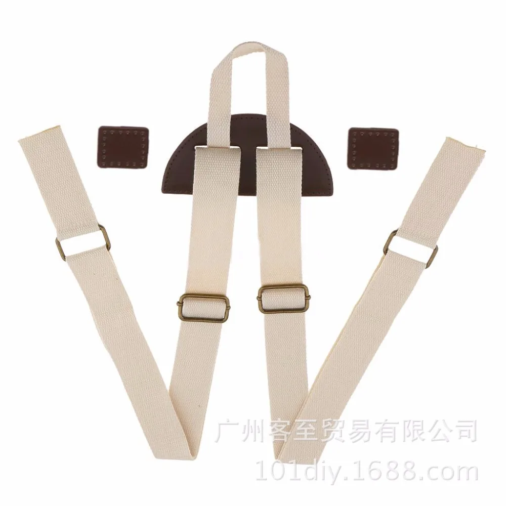 FASHIONS KZ Woven Backpack Bag Band PU Leather Belt Handle Strap for DIY Handbag Accessories Free Shipping