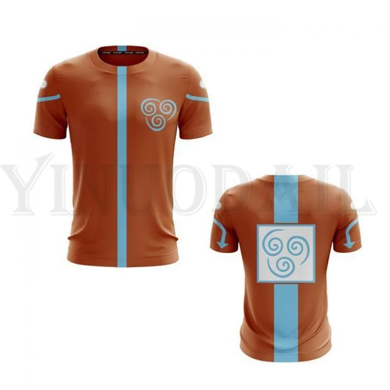 

Men and Women T-shirt Streetwear Avatar Airbender 3d Print T shirt Hooded Jacket for Boys Harajuku Sweatshirt Cosplay T-shirt