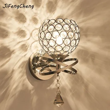 

Lighting Bed Room Led Wall Lamp Crystal-lamps 110V-220V Bedside Lamps Reading Lamps Wall Mounted Wall Sconce Crystal