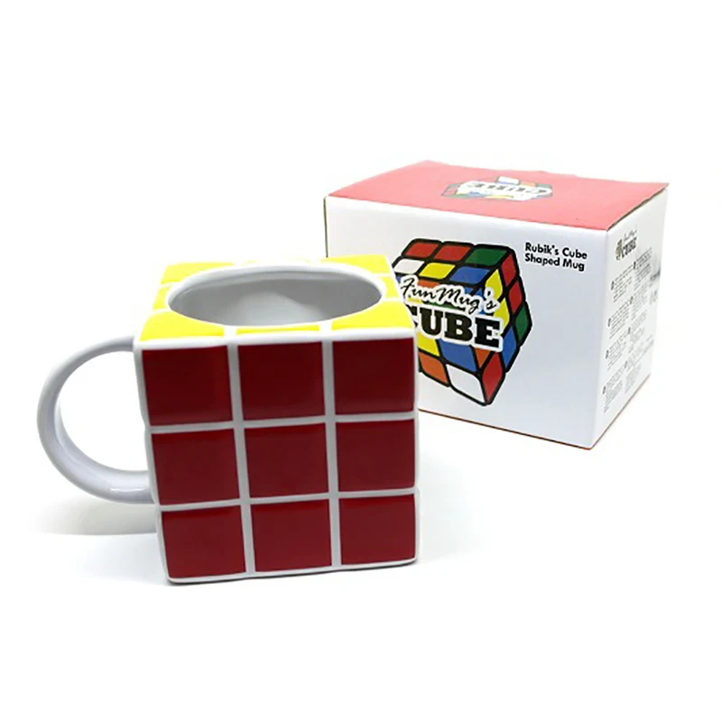 "Кубик Рубика" творческие керамические чашки для офиса, дома, для друга подарок кофе