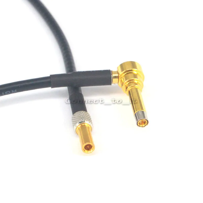

RF Coaxial CRC9 Male Straight to MS156 Male Rightangle Connector USB Modem Adapter Extension Cable 20CM RG174