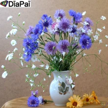 DIAPAI Алмазная картина "Цветочный пейзаж" вышивка крестом на заказ фото алмаз, вышивка квадратными круглыми настенный Декор для дома A26178
