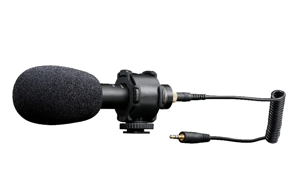 

BOYA BY-PVM50 3.5mm Stereo X/Y Condenser Video Microphone for Canon Nikon DSLR Camera Camcorder Audio Recorder Professional Mic