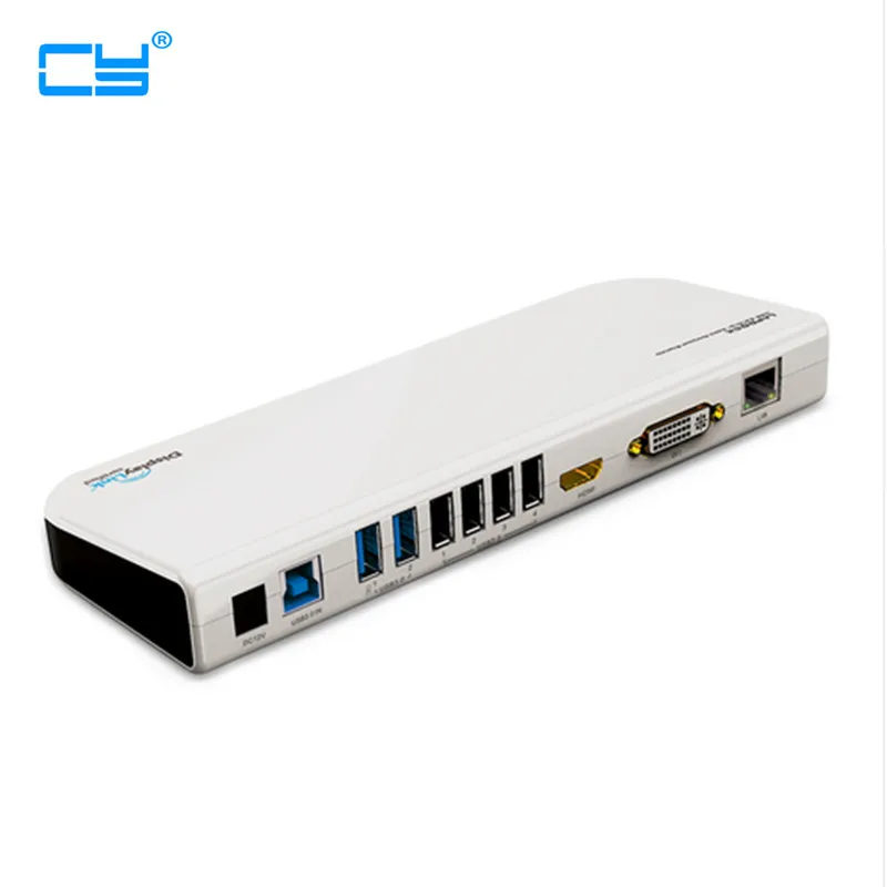 

USB 3.1 Type C USB-C to Universal Docking Station 7 Port HUB & HDMI & VGA & LAN & Audio