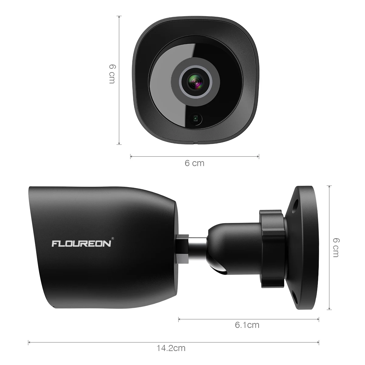 1080P HD 3000TVL уличная камера 2MP TVI/AHD/CVI/аналоговая для видеонаблюдения Система