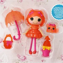 3 pulgadas Original MGA muñecas lalaloopsy con los accesorios Mini muñeca juguete juegos cada uno único