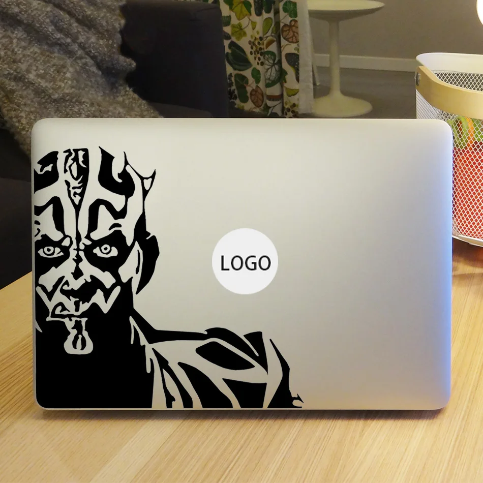 Darth Maul Cool Laptop Decal Sticker for Apple Macbook Decal Pro Air Retina 11 12 13 15 inch Mac Surface Book Skin Decal