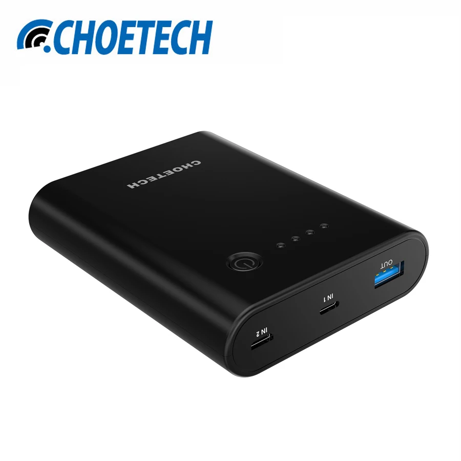 imágenes para CHOETECH USB-C QC 3.0 Entrada de 10400 mAH Banco de la Energía de Batería Externa Powerbank Cargador Portátil para Xiaomi para Samsung S8 Poverbank imágenes para CHOETECH USB-C QC 3.0 Entrada de 10400 mAH Banco de la Energía de Batería Externa Powerbank Cargador Portátil para Xiaomi para Samsung S8 Poverbank