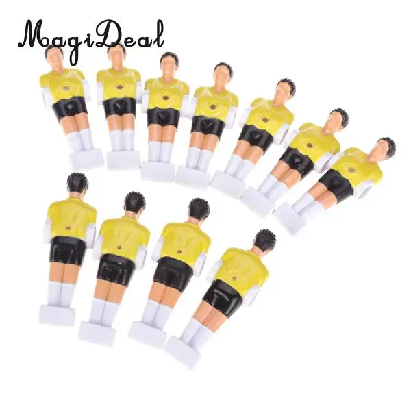 22 PCS Red & Yellow Foosball Men Table Soccer Player Indoor Game