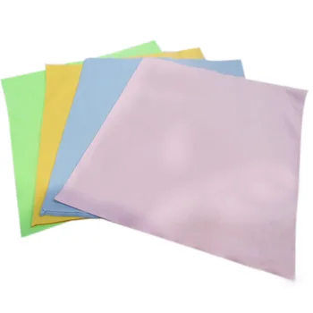 

2pcs/10pcs/50pcs 40*40cm Large Microfiber Cleaning Cloth for Screens Lenses Glasses microfiber cloth wholesale -color random