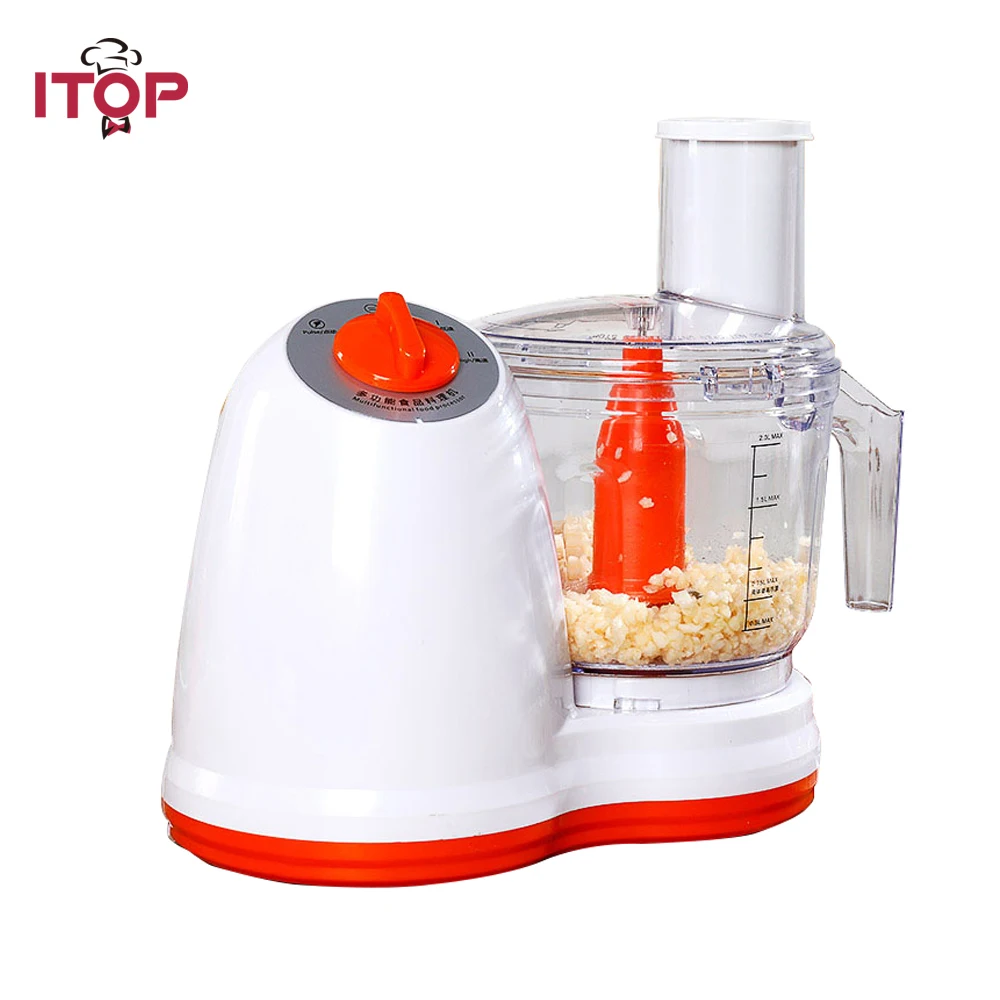 

ITOP Multifunctional Electric Vegetable Cutter Potato Carrot Onion Slicer Pepper Meat Chopper Garlic Peeler Food Processors