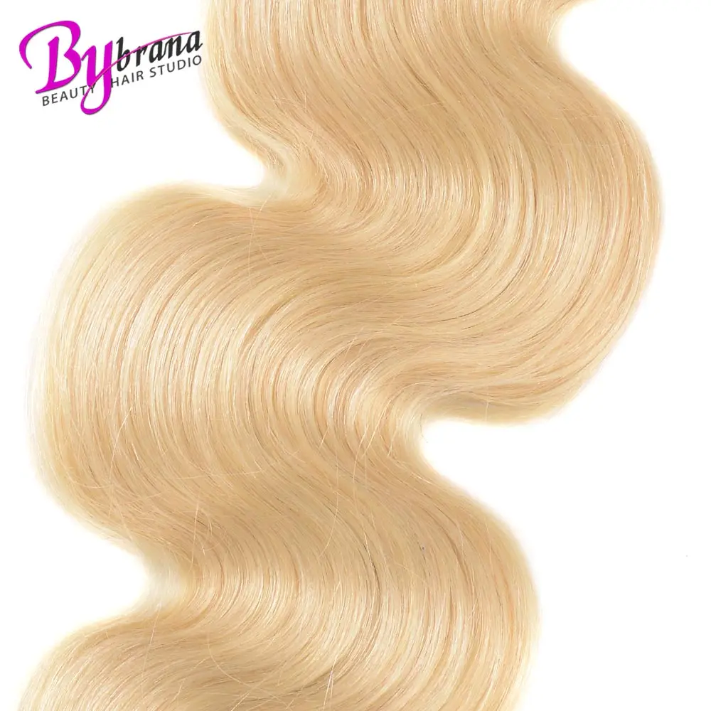 10 To 50 Inches 613 body wave bundles Brazilian body wave human hair 42 Inches Honey Blonde Hair 613 Remy Hair Extension Bybrana (4)