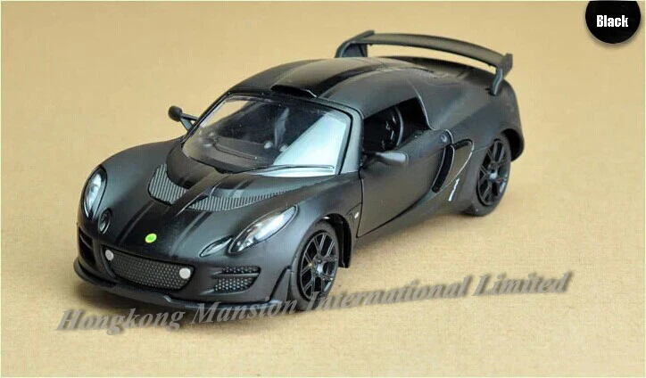 

1:32 Scale Alloy Metal Diecast Car Model For LOTUS EXIGE SCURA Collection Pull Back Luxury Sports Car Sound&Light Toys Vehicle