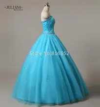 Bealegantom Fashionable Cheap Quinceanera Dresses 2017 Ball Gown with Beaded Crystal Lace Up Sweet 16 Dresses In Stock QA967