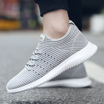 

Leader Show Casual Shoes for Men Breathable Fashion Men Shoes Comfortable Outdoor Men Vulcanize Shoes Lace-up Walking Sneakers