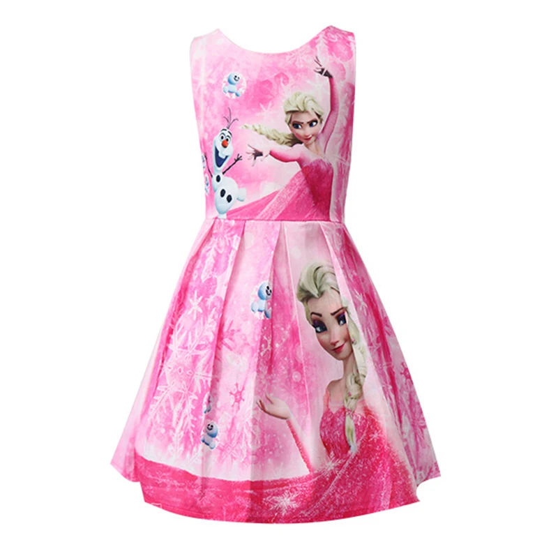

Baby Girl Princess Dress 3D Cute Animal Printing Girls Bubble Dress Summer and Spring Birthday Party Costumes