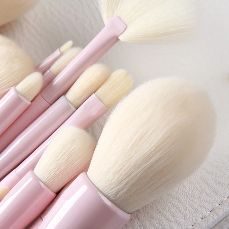 14Pcs Gradient Color Makeup Brushes Set Cosmetic Powder Foundation Eyeshadow Eyeliner Brush Kits Make Up Brush Tool