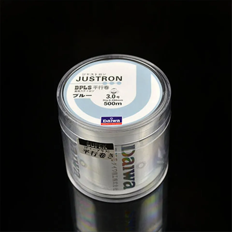 Carpa com Caixa de Plástico Linha de Pesca de Nylon Linha de Pesca da Carpa Daiwa 500 m Fluorcarbono Japão Monofilamento Monofilamento 10lb 40lb Principal Linha de Pesca da 10 linha de pesca 10lb-40lb monofilamento carpa pesca