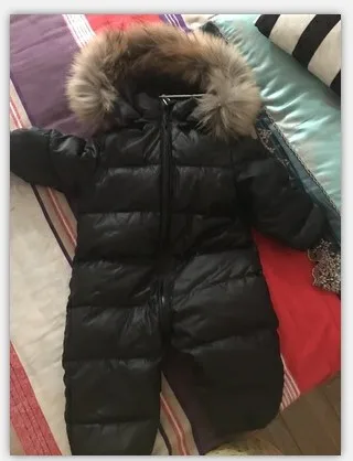 Детский Пуховый комбинезон; зимняя хлопковая стеганая куртка
