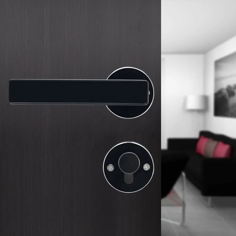  Simple design Intelligent semiconductor Fingerprint Lock Electronic biometric fingerprint Door Lock - 33040902506