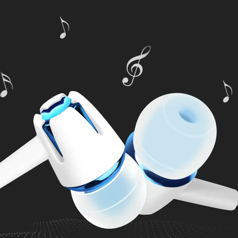 

Earphone In-Ear Headset 3.5mm Colorful Wired With Microphone Earbud Telephone Headset Stereo For iPhone Honor Tablet Earpiece