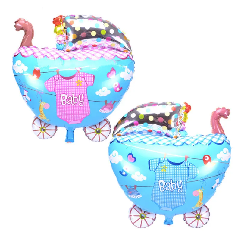 

Large size pram aluminum film balloon baby's first birthday decoration children's toy balloon