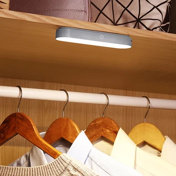 

Dimmable Rechargeable Night light Led Lamp Modern Lighting fixtures for Wardrobe Office Kid's Study Portable Bulb