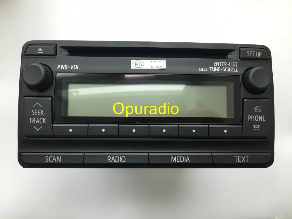 Original brand new Car Radio 861200R130 CQJT31E14D 518C3 for Toyota