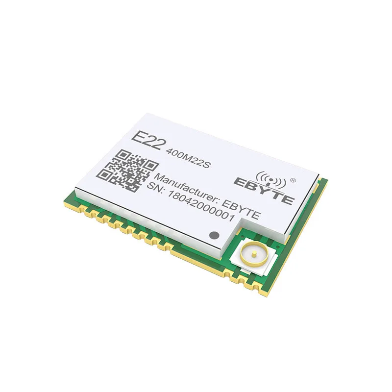 LORAWAN SX1268 LoRa трансивер 433 МГц E22-400M22S большой диапазон SMD SPI передатчик интерфейса и Приемник 433 МГц РЧ модуль