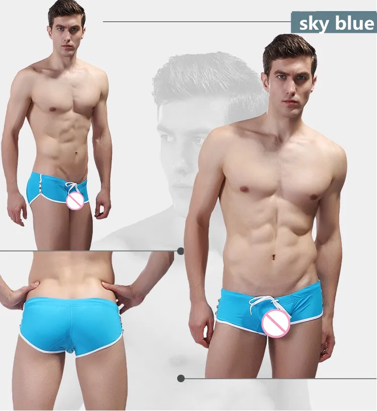 Сексуальное нижнее белье мужские боксеры cueca masculina calzoncillos бандаж большого размера плавательные спортивные шорты-бермуды masculina