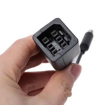 

AC Power Supply Transfer Charger Cable Charging Adapter Cord Converter for Microsoft Xbox 360 Flat to Xbox360 E 360E Console