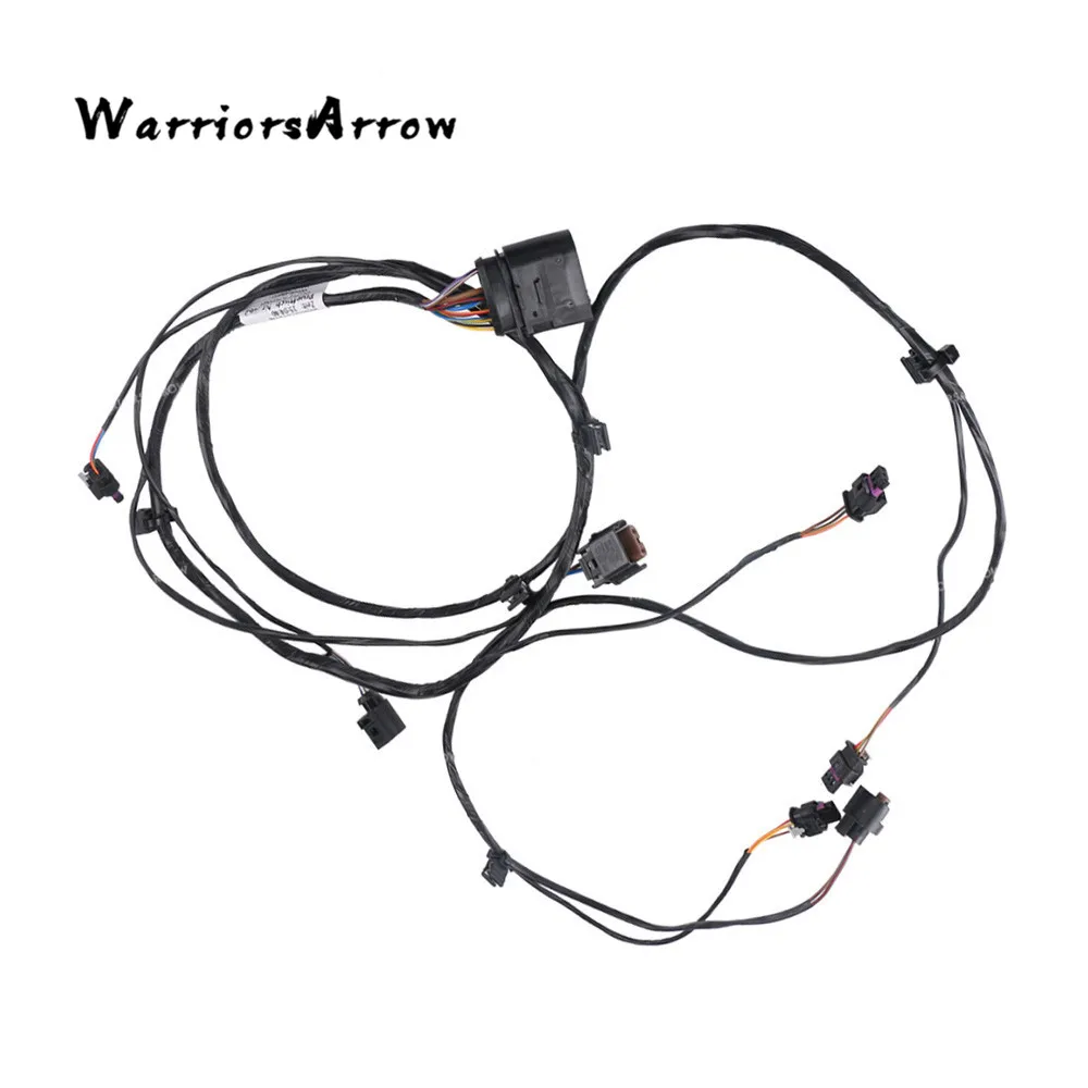 Front Bumper PDC Parking Sensor Reserve Sensor Line Wiring Wire Harness Cable For For Volkswagen VW Touareg 2011 2012 2013