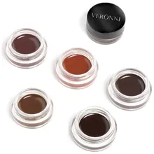 8 цветов водонепроницаемый пигмент коричневый гель для бровей Профессиональные Тени для бровей инструмент для макияжа