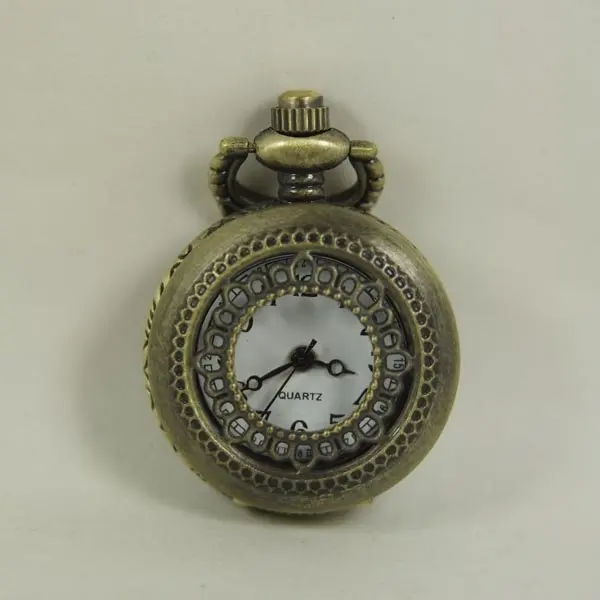 2017 новые часы Мужская цепочка в стиле стимпанк женские бронзовые мини карманные