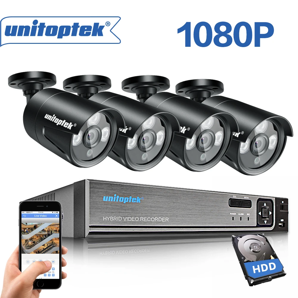  Plug And Play 4CH 4MP 48V POE NVR CCTV System 2.0MP Indoor Outdoor Bullet IP Camera P2P IR FULL HD  - 32858027453