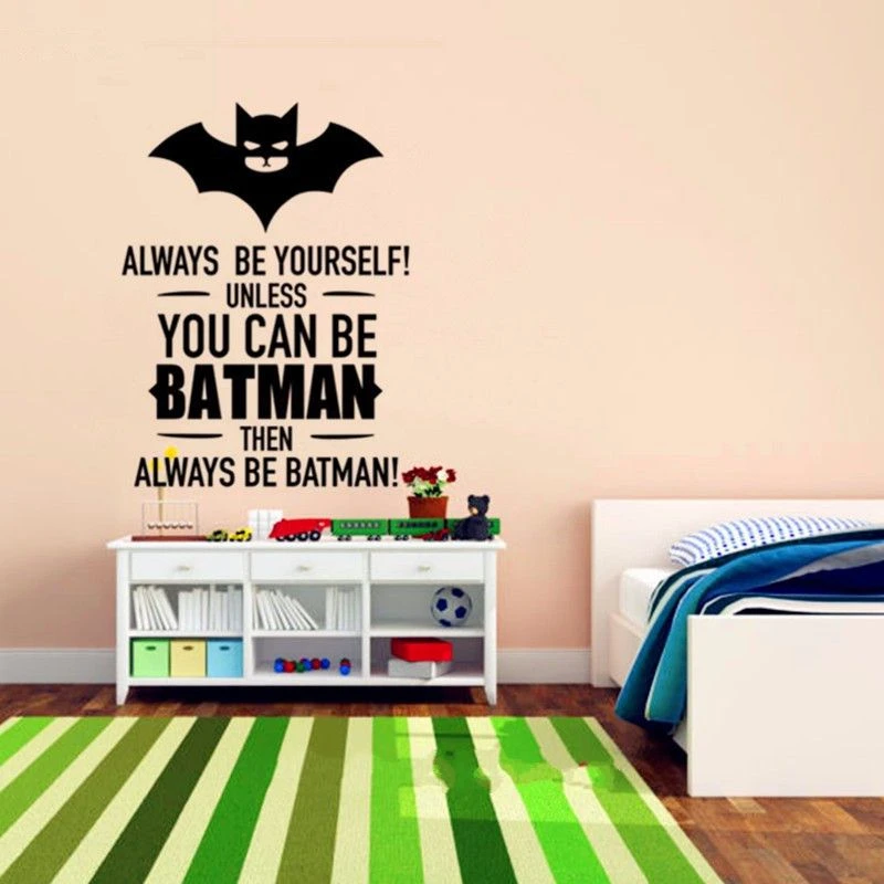Batman Decorative Wall Stickers Wall Decor-