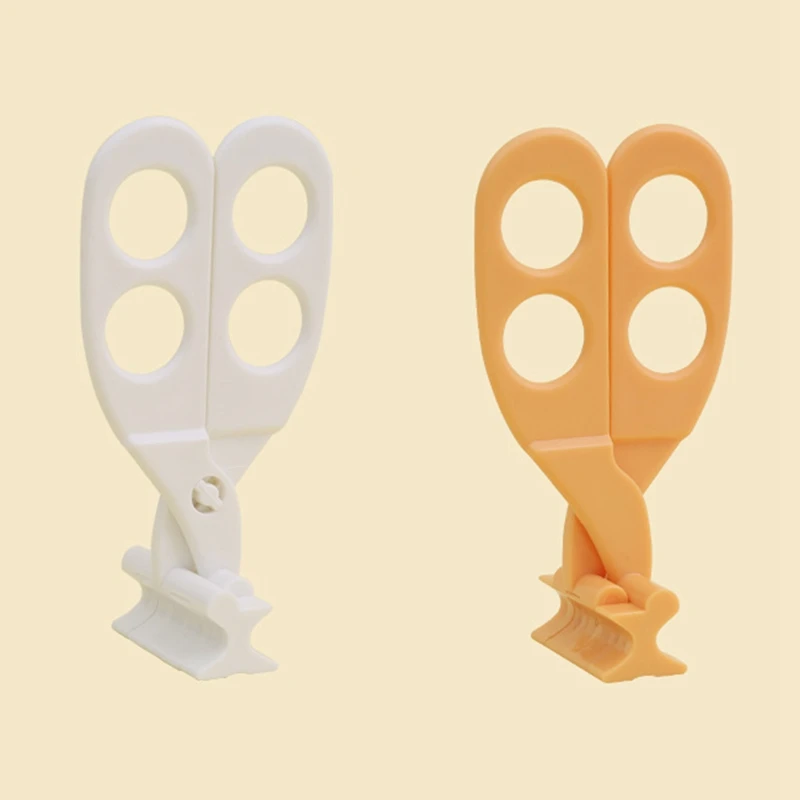 

Professional Multi-functional Safe Care Crush Baby Kids Cut Food Shears Feeding Toddlers Scissors