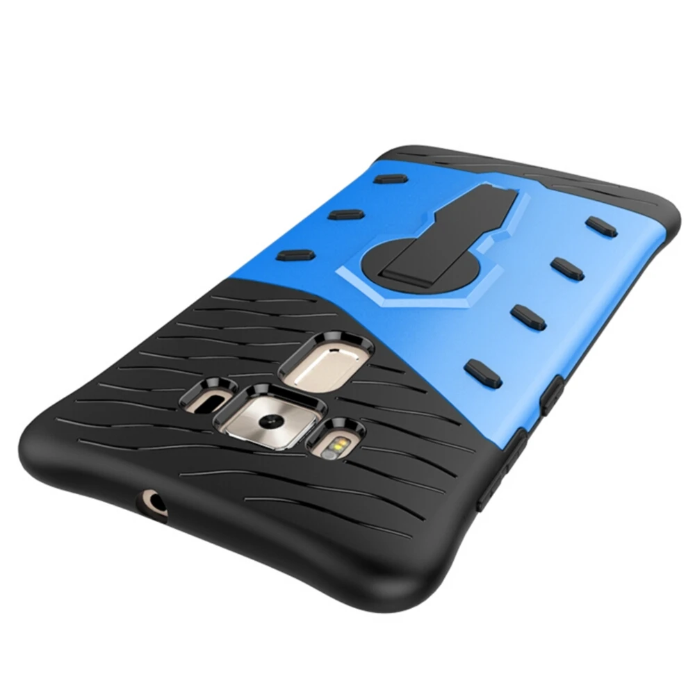 

mobile cell phone Sniper Hybrid Robot Armor ShockProof 360 Kickstand Back Soft Case Cover For ASUS zenfone 3 5.7 zs570kl