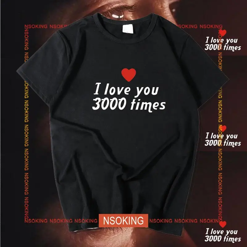 Avengers 4 Endgame T-Shirt - I Love You 3000 Times - Men & Women Iron Man Tee - I Love U Three Thousand Times Shirt image 2