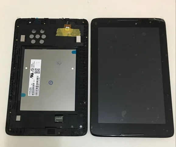 

LCD screen display+ touch panel digitizer with frame For 8.0" Lenovo tab A8-50 A5500 A5500F A5500HV black color free shipping