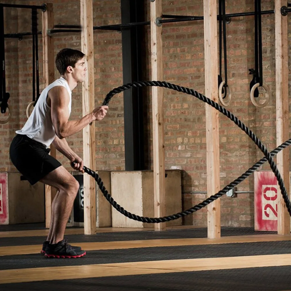 

Hot 15M Professional Physical Training Rope battle training grappling rope Sports Strength Fitness Exercising Climbing Jumping