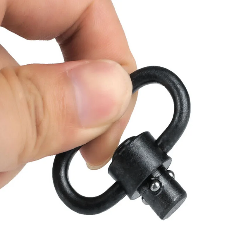 

Hot 1 PC Push Button Quick Detach Release QD Sling Swivel Scope Mount Ring Works with Most Weapons with a Sling Swivel Mount