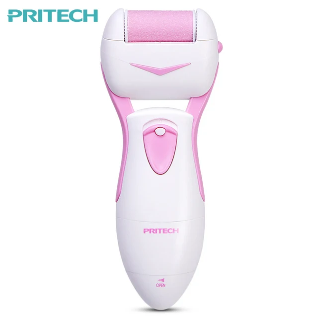 2018 Pritech Electric Foot File Scholls Foot Care Tool Callus Remover Feet Heels File 2AA
