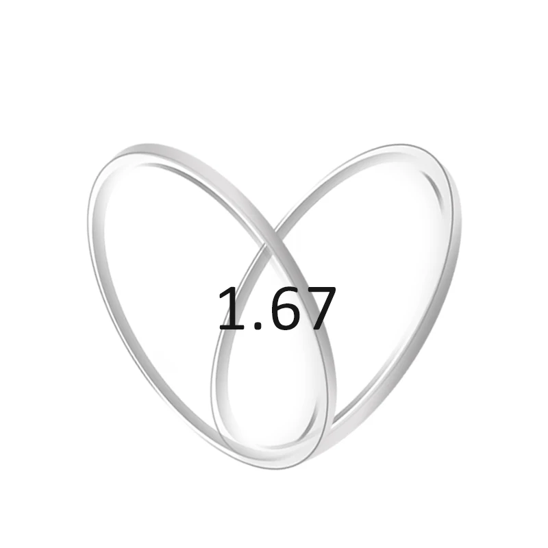 HDCRAFTER 1.56 1.61 1.67 1.74 Index Aspheric Prescription Optical Lenses Myopia Hyperopia Customized Lenses for Men Women