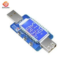 12V 24V QC2.0 QC3.0 eléctrica estafa de gatillo LCD Digital USB Detector Tester medidor de corriente de voltaje testeador voltímetro amperímetro